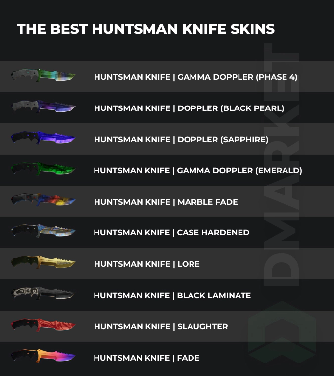 Best Huntsman Knife Skins