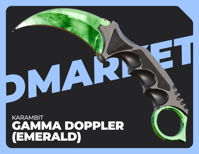 Karambit Gamma Doppler (Emerald)