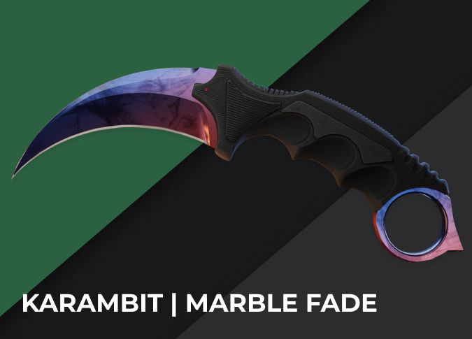 Karambit Marble Fade