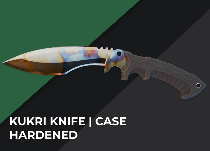 Kukri Knife Case Hardened