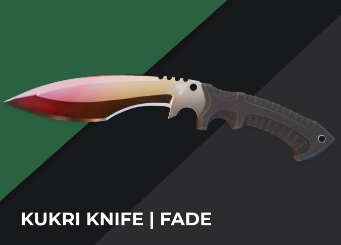 Kukri Knife Fade