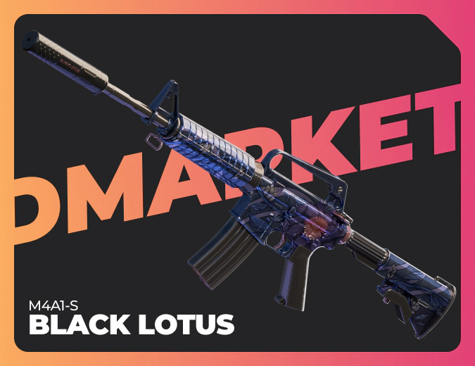 M4A1-S Black Lotus