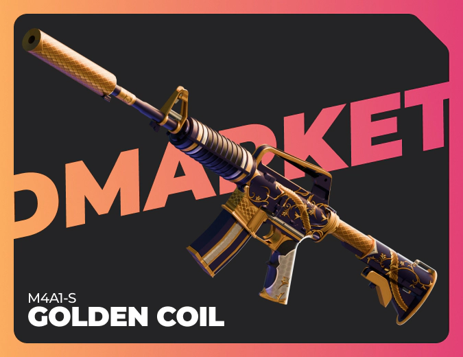 M4A1-S Golden Coil