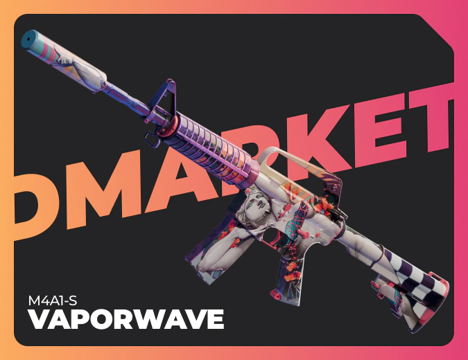 M4A1-S Vaporwave