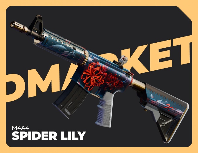 M4A4 Spider Lily
