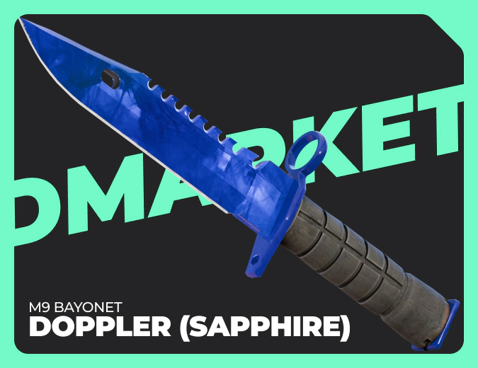 M9 Bayonet Doppler (Sapphire)