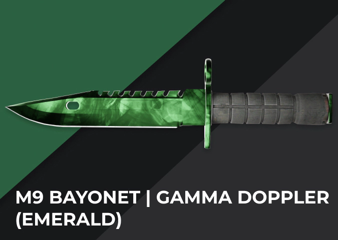 M9 Bayonet Gamma Doppler (Emerald)