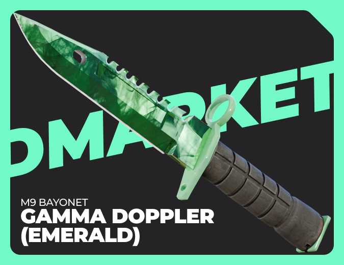 M9 Bayonet Gamma Doppler (Emerald)
