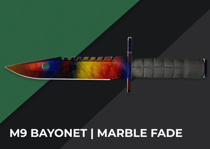M9 Bayonet Marble Fade