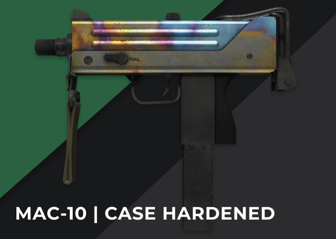 MAC-10 Case Hardened