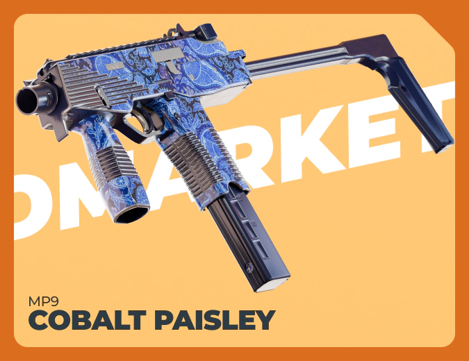 MP9 Cobalt Paisley