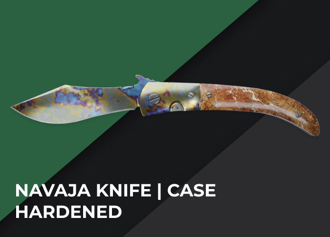 Navaja Knife Case Hardened