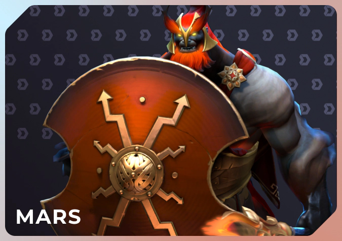 Mars hero in Dota 2