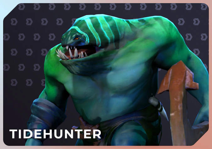 Tidehunter hero in Dota 2
