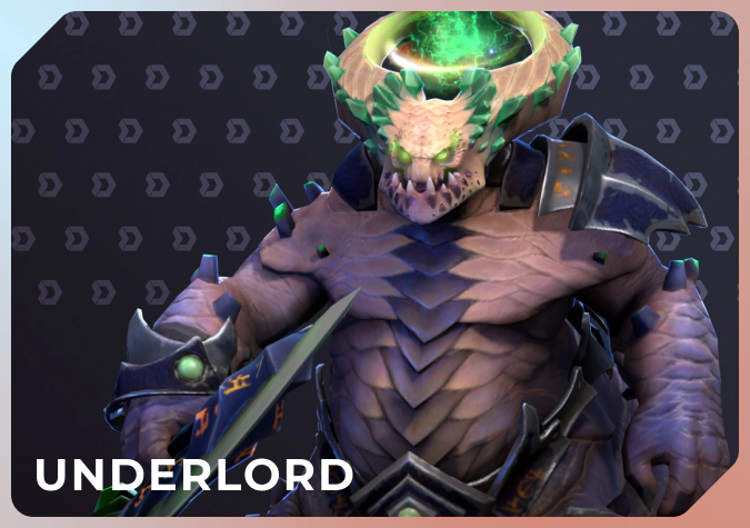 Underlord hero in Dota 2