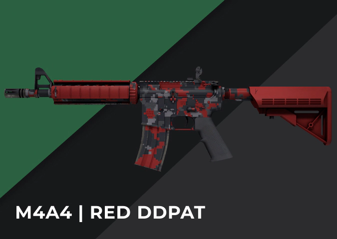 M4A4 Red DDPAT