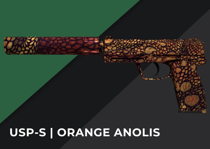USP-S Orange Anolis