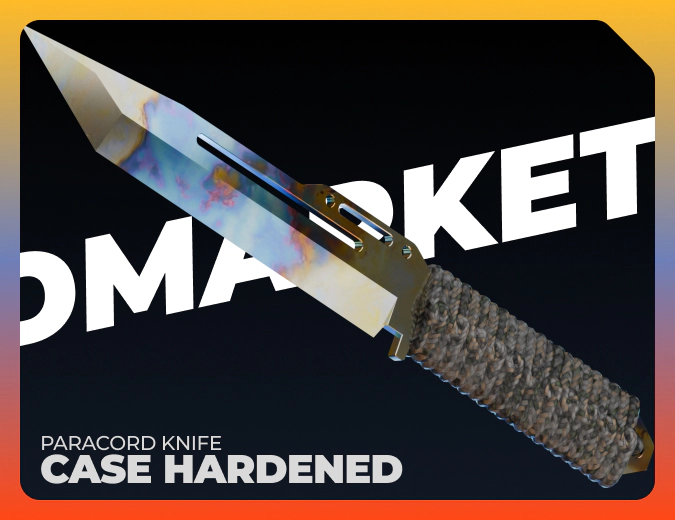 Paracord Knife Case Hardened