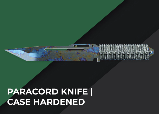 Paracord Knife Case Hardened