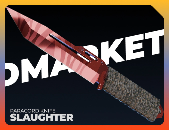 Paracord Knife Slaughter