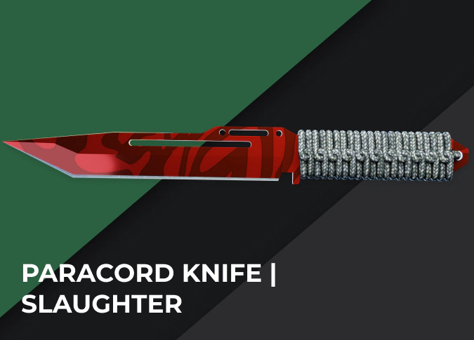 Paracord Knife Slaughter