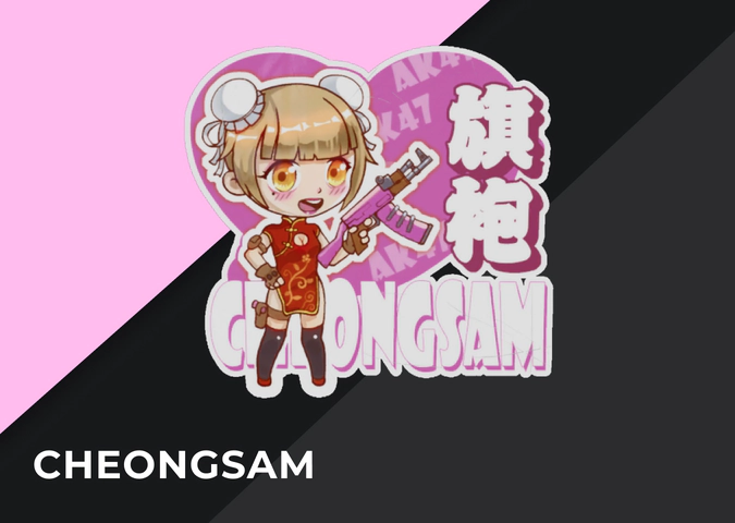 CS2 Sticker Cheongsam