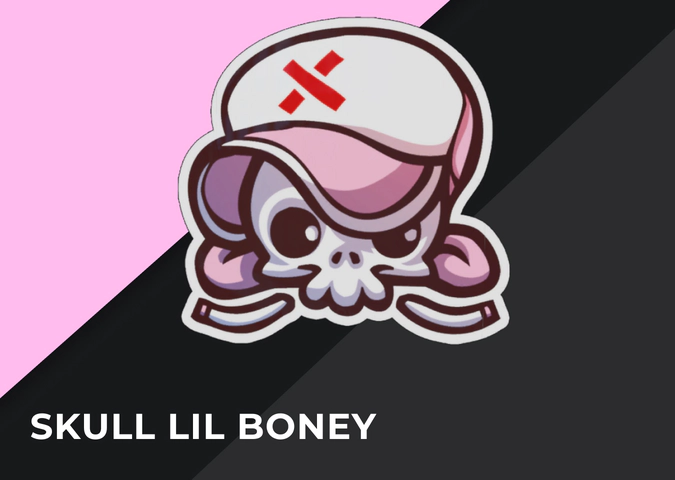 CS2 Sticker Skull Lil Boney