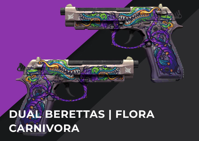 Dual Berettas Flora Carnivora