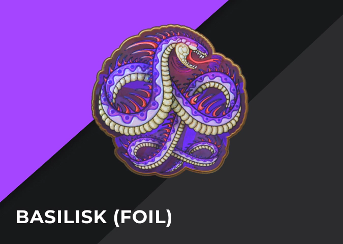 CS2 Sticker Basilisk (Foil)