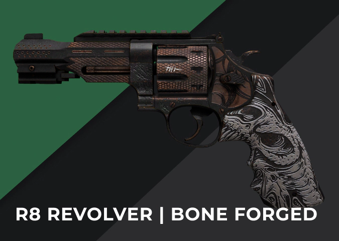 R8 Revolver Bone Forged