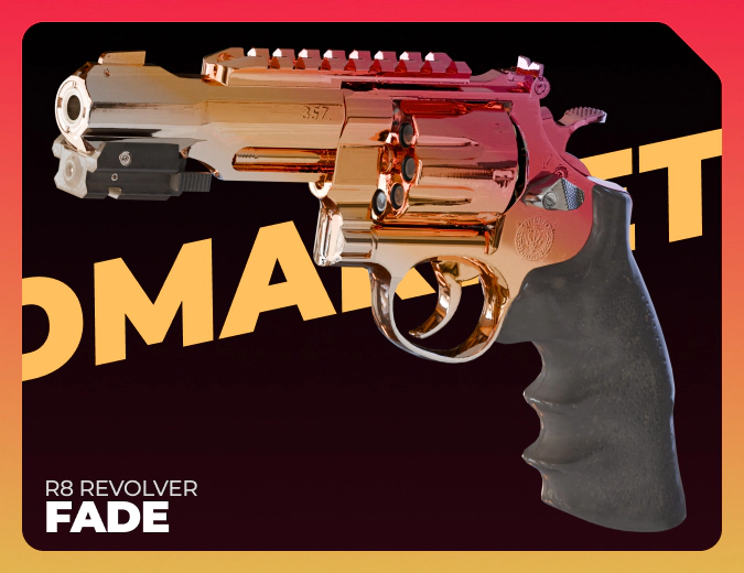 R8 Revolver Fade