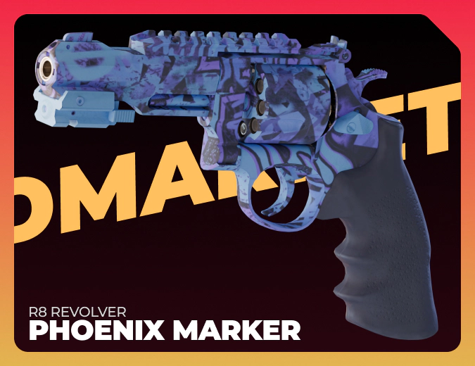 R8 Revolver Phoenix Marker