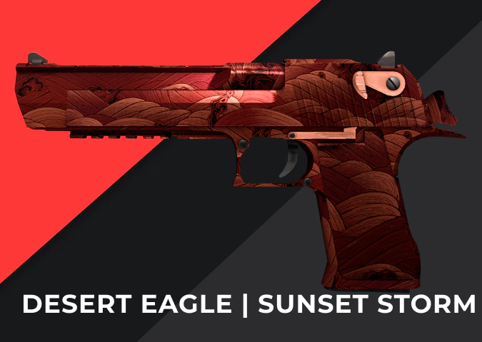 Desert Eagle Sunset Storm