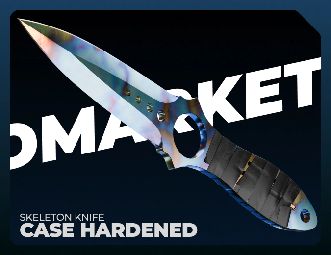 Skeleton Knife Case Hardened