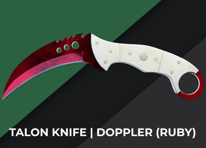 Talon Knife Doppler (Ruby)