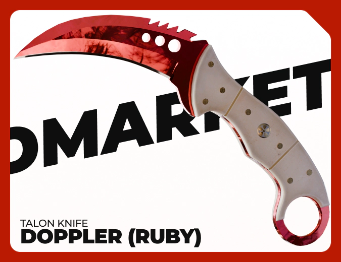 Talon Knife Doppler (Ruby)