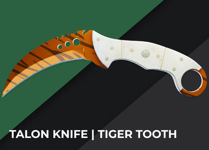 Talon Knife Tiger Tooth