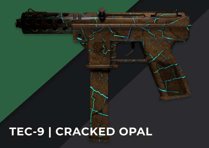 Tec-9 Cracked Opal