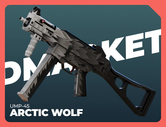 UMP-45 Arctic Wolf