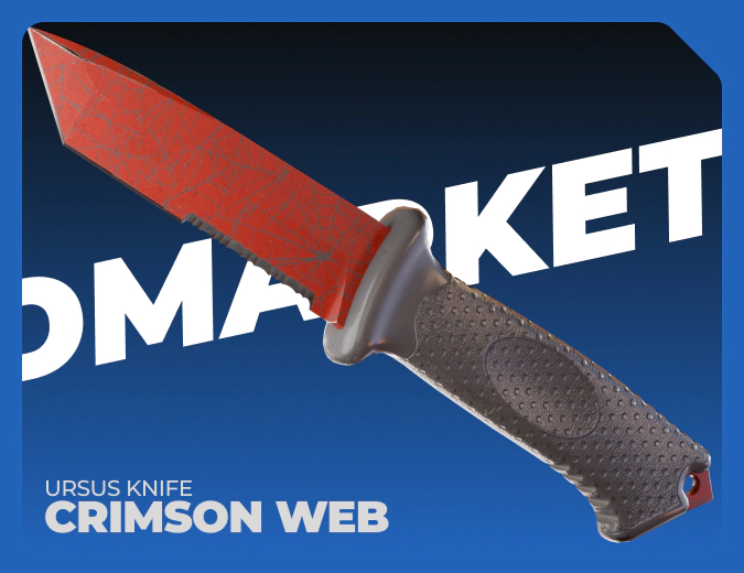 Ursus Knife Crimson Web
