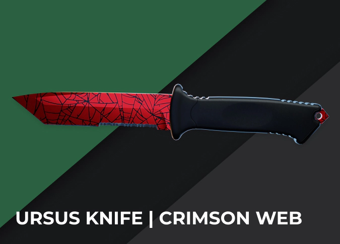 Ursus Knife Crimson Web