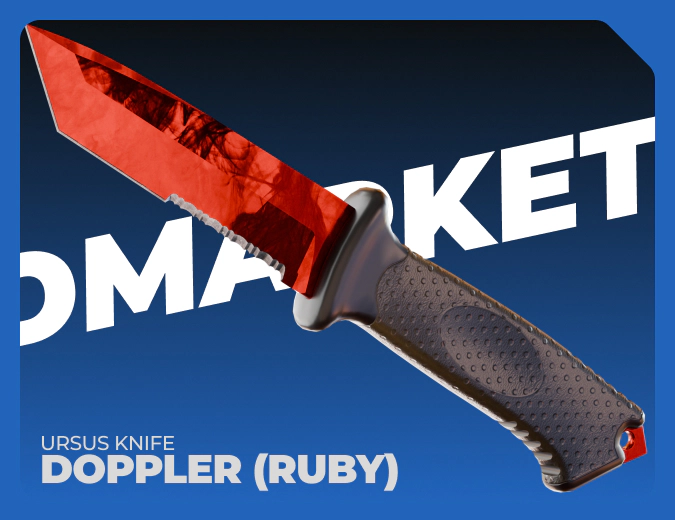 Ursus Knife Doppler (Ruby)