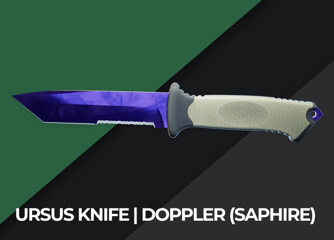 Ursus Knife Doppler (Saphire)