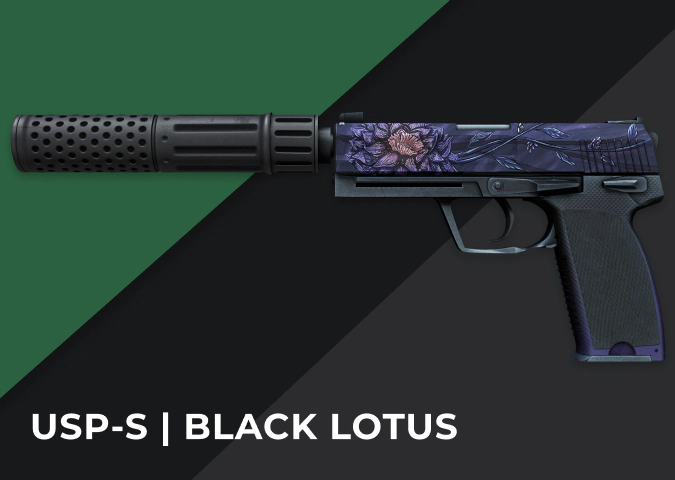 USP-S Black Lotus