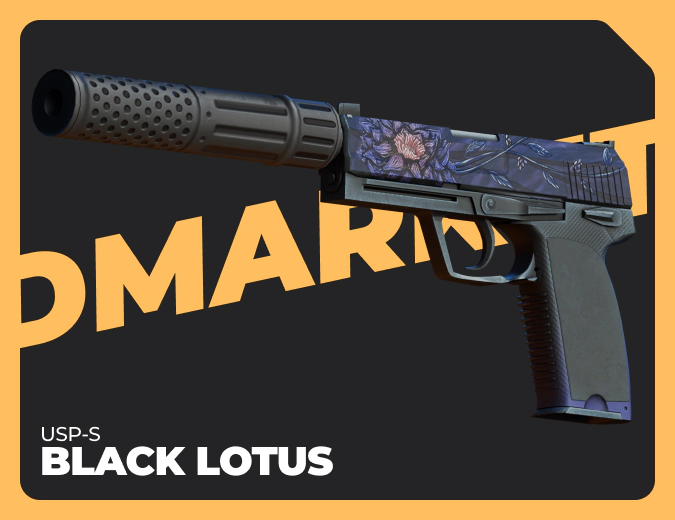 USP-S Black Lotus