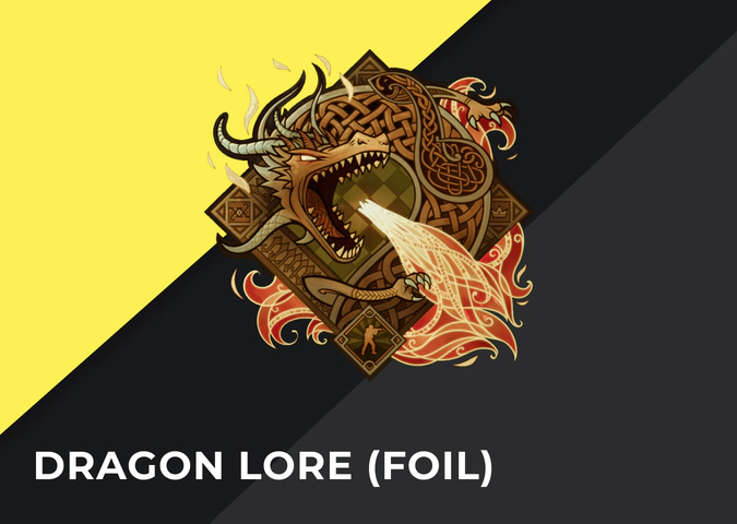 CS2 Sticker Dragon Lore (Foil)