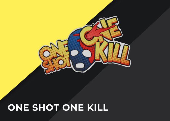CS2 Sticker One Shot One Kill