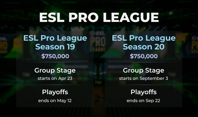 esl pro league season 19 and 20