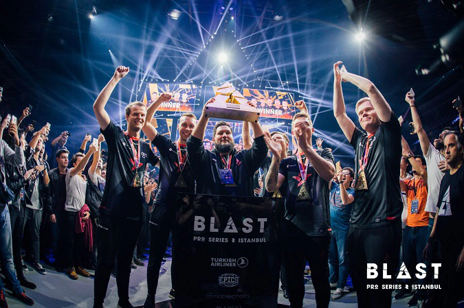 Astralis the winner of Blast Pro Series Istanbul 2018