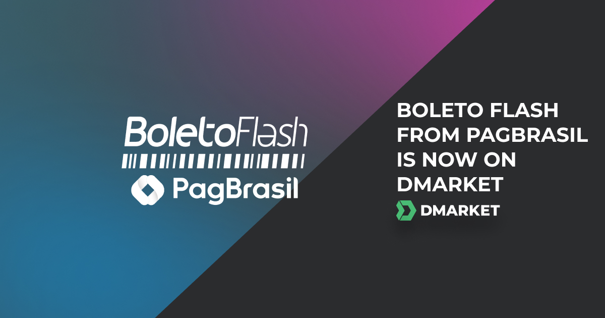 Boleto Flash from PagBrasil is Now on DMarket